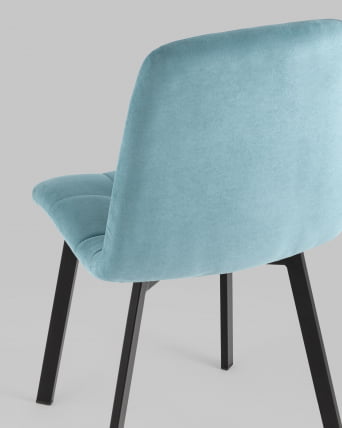 Стул Oliver Square велюр Пыльно-голубой_6